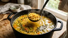 Apenas 2 truques simples e a sopa de ervilhas ficará rápida e muito deliciosa (2 versões)