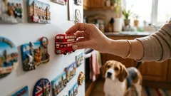 O que ganhei ao tirar os ímanes do frigorífico durante uma semana