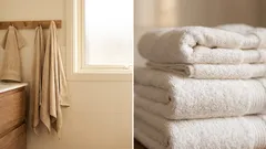 Toalhas ásperas nunca mais: o segredo simples que resulta mesmo