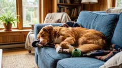 Por que os cães adormecem tão rapidamente: um hábito ou um sintoma fácil de ignorar