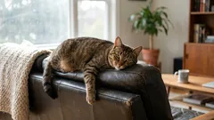 O seu gato é "preguiçoso" o dia todo — isso é normal ou um sinal de alerta