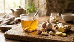 Chá de alho: como fazer em casa e para que serve no inverno